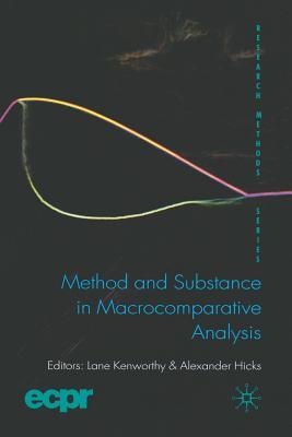 Read Method and Substance in Macrocomparative Analysis - Lane Kenworthy | ePub