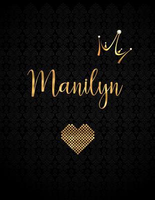 Read Manilyn: Personalized Black XL Journal with Gold Lettering, Girl Names/Initials 8.5x11, Journal Notebook with 110 Inspirational Quotes, Journals to Write in for Women - Panda Studio file in ePub