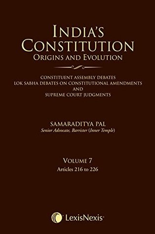 Read India’s Constitution- Origins and Evolution - Vol. 7 - Samaraditya Pal file in ePub