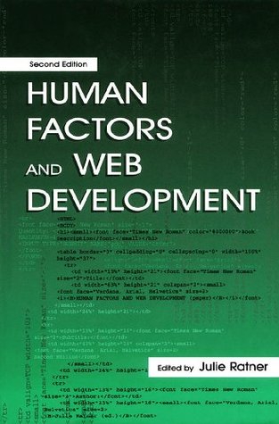 Download Human Factors and Web Development, Second Edition - Julie Ratner file in PDF