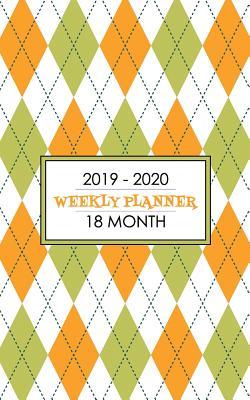 Download 18 Month Weekly Planner 2019-2020: Funky Retro Argyle Diamonds Motif Will Keep You in Mid-Century Style While Your Schedule Stays Cool and Under Control for a Full 18 Months. - New Nomads Press | PDF