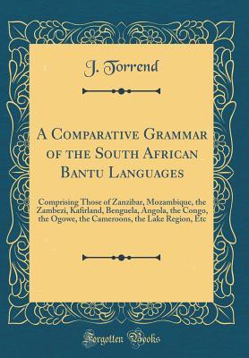 Read online A Comparative Grammar of the South African Bantu Languages: Comprising Those of Zanzibar, Mozambique, the Zambezi, Kafirland, Benguela, Angola, the Congo, the Ogowe, the Cameroons, the Lake Region, Etc (Classic Reprint) - J Torrend file in ePub