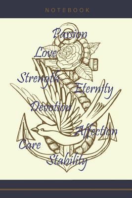 Read online Passion Love Strength Eternity Devotion Affection Care Stability Notebook: 6 X 9 Graph Ruled - Grimbutterfly Books | ePub