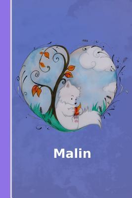 Read Malin: Personalized Notebook Illustration Fox with Heart Softcover 120 Pages Blank Notebook Diary Scrapbook Journal Gift Idea -  file in PDF