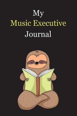 Read online My Music Executive Journal: With A Cute Sloth Reading, Blank Lined Notebook Journal Gift Idea With Black Background Cover - Exwp Press file in PDF
