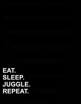 Read Eat Sleep Juggle Repeat: Graph Paper Notebook: 1 cm Squares, Blank Graphing Paper with Borders - file in ePub