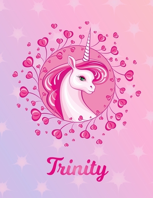 Download Trinity: Unicorn Sheet Music Note Manuscript Notebook Paper Magical Horse Personalized Letter T Initial Custom First Name Cover Musician Composer Instrument Composition Book 12 Staves a Page Staff Line Notepad Notation Guide Compose Write Songs - Unicornmusic Publications | ePub